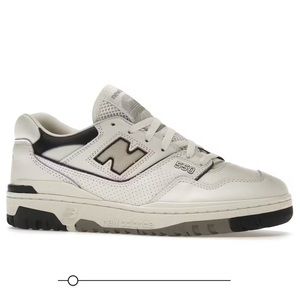 New Balance 550s Cream Black, men’s size 9